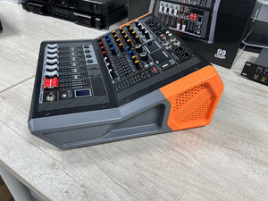 Console de <span class=keywords><strong>mixage</strong></span> professionnelle quatre canaux GAX-EP4, amplificateur intégré en métal actif de 600 watts - Product Image 2