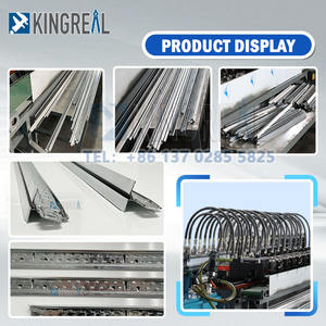 Ligne de production de profilés en T pour plafonds en acier galvanisé, machine de formage à froid pour profilés principaux et croisillons de plafonds suspendus pour appartements - Product Image 4