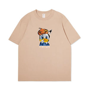 เสื้อยืดผ้าฝ้ายระบายอากาศขนาดใหญ่พิเศษสำหรับผู้ชายเสื้อยืดลายกราฟิกสำหรับใส่ได้ทั้งชายและหญิงเสื้อยืดโอเวอร์ไซส์แบบ100% กำหนดเอง - Product Image 5