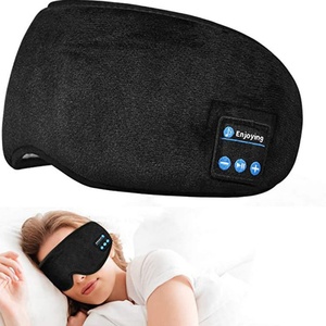 New Arrival YMS Private Label Cotton Wireless Bluetooth Sleep Headphone with Music Travel <b>Eye</b> Protection - Product Image 1
