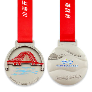 Neues Design Kinder-Trophäe aus Zinklegierung Tanzwettbewerb-Auszeichnung Maßgefertigte Hochwertige Gravierte Schul-Rednermedaillen für Junioren - Product Image 2