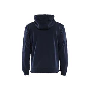 BLAKLADER - 336325268699XL Sudadera con capucha con cremallera completa Azul marino oscuro/Negro-EAN 7330509644492 WORK HOODIES - Product Image 2