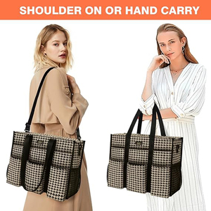 2024 Large Capacity High Quality Women Laptop Black Shoulder Oxford Fabric <b>Nurse</b> Teacher Tote <b>Bag</b> for Work - Product Image 2