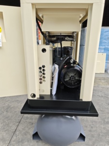 Compresor de Aire Integrado Monofásico ZAKF Hecho en China, 3.7KW 5HP 220V, Tipo Tornillo, con Secador de Aire y Tanque - Product Image 6