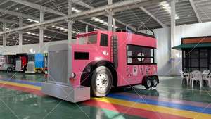 Hot Dog Food <b>Truck</b> Outdoor Electric BBQ Food Trailer Mobile Kitchen Ice Cream <b>Trucks</b> Catering Trailer for Sale - Product Image 3