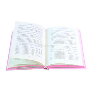Impresión de Libros de Novela de Lujo OEM con Papel Grueso y Bordes Rosados con Lámina, Impresión de Libros de Tapa Dura Personalizados - Product Image 6