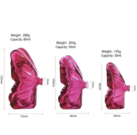 Botol Parfum Kupu-kupu Grosir 30ml 50ml 80ml: Botol Kaca Kupu-kupu Merah, Botol Parfum Wanita Kosong