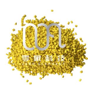 Masterbatch de <span class=keywords><strong>couleur</strong></span> jaune économique pour moulage et calandrage de plastiques PE PP, en forme de particules, marque Zero Elephant - Product Image 1
