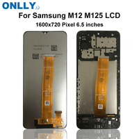 Pantalla LCD Original M12 para Samsung Galaxy M12, Pantalla Táctil LCD M125, Reemplazo del Digitalizador para Samsung M12 M125