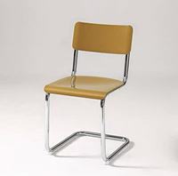 Vente à chaud de chaises de loisirs modernes, élégantes et classiques, pieds en acier inoxydable à cadre chromé en métal durable pour meubles de maison