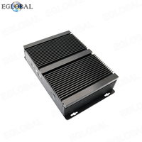 Potente procesador Intel Core de dos núcleos, 2 núcleos, 4 hilos, máx., 64GB, 7USB, compatible con VGA + HD 1,4, 2COM pantalla dual, el mejor miniordenador industrial