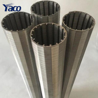 Filtre Coanda à fentes de 0,2 0,3 0,4 0,5 0,7 3 mm en acier inoxydable SS304 pour brasserie, tamis à malt, filtre statique pour bassin à poissons