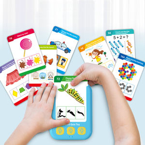 Zhorya cartes Flash parlantes personnalisées dispositif d'apprentissage jouets éducatifs précoces pour enfants cartes cognitives pour enfants - Product Image 1