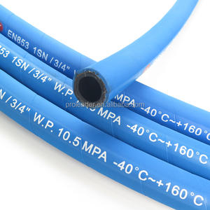 Hot Sale Bendy 580 Psi Multifunktions-NBR Zwei Stahl Synthetischer Gummi Hoch temperatur Hydraulischer Luft kompressor Öl schlauch 2 Zoll - Product Image 5