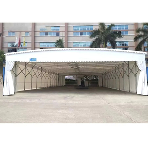 Vente directe usine – Grand abri pliant mobile <span class=keywords><strong>à</strong></span> roulettes, imperméable, coulissant, pour parking et abri de voiture - Product Image 1