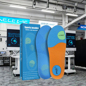 Semelles orthopédiques en mousse à mémoire de forme JOGHN pour fasciite plantaire, respirantes, fines (5 mm), souples, pour le sport - Product Image 3