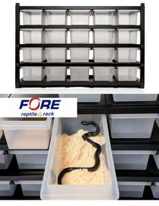 Système de support pour reptiles baignoires d'élevage <span class=keywords><strong>cage</strong></span> d'élevage de reptiles en maille pour supports de python à billes support d'élevage de serpents en métal - Product Image 5