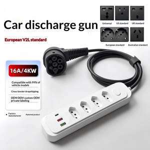 Adaptador V2L Estándar Europeo, Pistola de Carga para Vehículos de Nueva Energía, Accesorio, Tira de Alimentación, Compatible con Modelos BYD, AOT-4450 - Product Image 5