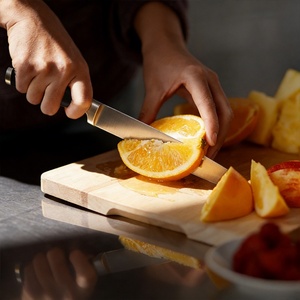 Customize Professional Japanese Chef's <b>Knife</b> Set Stainless Steel Kitchen <b>Knives</b> Set with TPR Coating Hollow Handle - Product Image 5