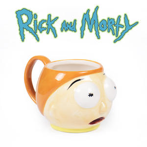 Tazza in Ceramica Stile Rick Old Man <span class=keywords><strong>Morty</strong></span> Creativa Stile Cartone Animato 3D Adatta al Microonde Isolata Forma Irregolare Tazza da Caffè Regalo - Product Image 2