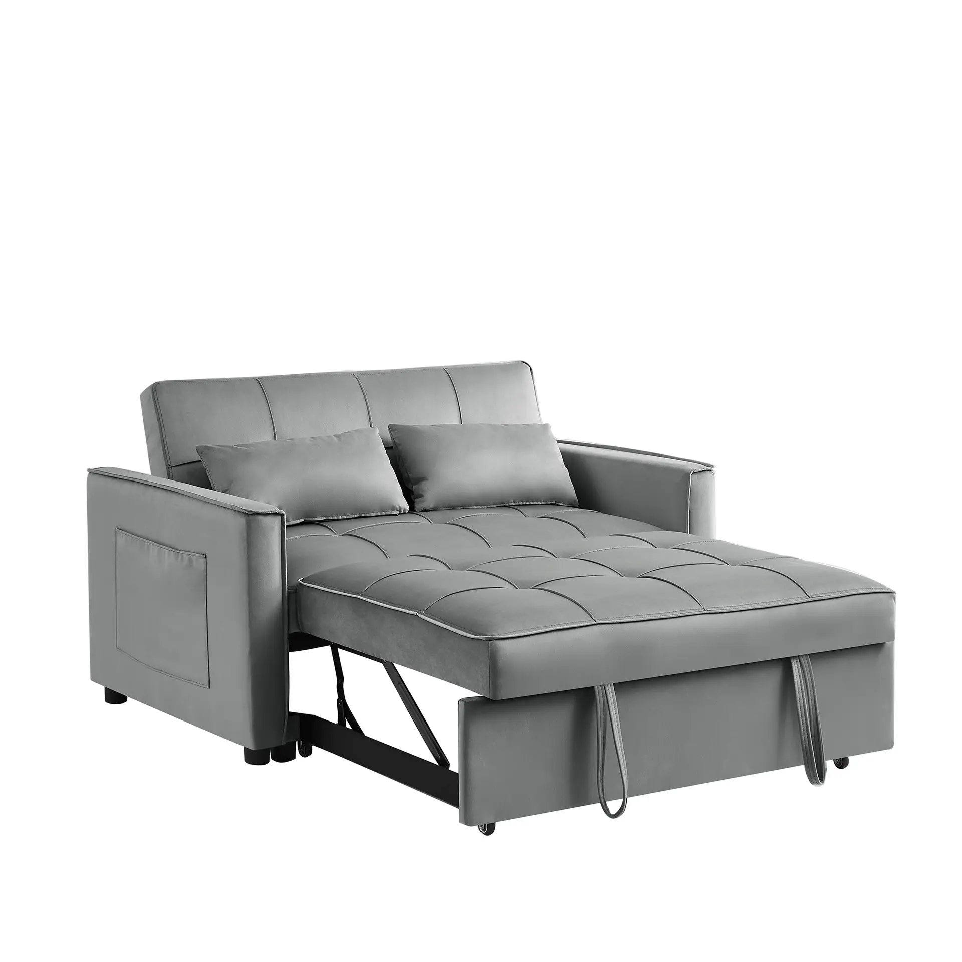 Ba Chỗ Ngồi Chuyển Đổi Sofa Giường Gấp Vào Lounger 3 Trong 1 Ngủ Sofa Giường Cho Phòng Khách