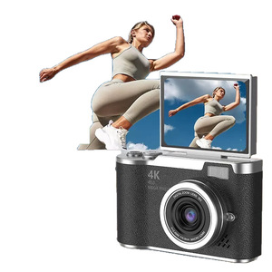 กล้องดิจิตอล 4K หน้าจอพลิกได้ 2.3 นิ้ว กล้องวีล็อกขนาดกะทัดรัดสำหรับนักเรียน - Product Image 1
