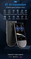 Traducteur IA S15, réseau mondial 4G toutes bandes de fréquences, 148 langues en ligne, prise en charge ChatGPT, écran 4,0 pouces.