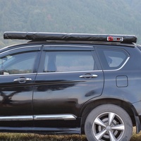 Outdoor Camping Robuste UV-Beständige Wasserdichte Vier-Jahreszeiten Ausziehbare Auto-Dach-Seitenmarkise Offroad SUV 180 Grad Frei