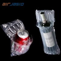 Film de protection de bord en colonne d'air HDPE JSD transparent, prix bas, stock d'usine, 60 m d'épaisseur, antichoc, recyclable, ISO9001