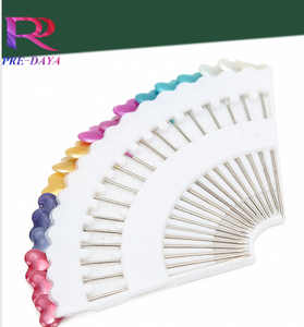 Aiguilles de positionnement nacrées en forme d'éventail Aiguilles à perles colorées Goupilles de positionnement des vêtements Aiguilles fixes pour la coupe des tailleurs - Product Image 4