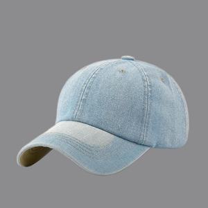 Casquette de baseball sportive en denim respirant quatre saisons, unisexe, mode, accepte la personnalisation OEM et personnalisée - Product Image 6