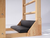 Baril d'escalade réglable en bois pour Pilates - Équipement de gym durable en bois écologique pour le fitness, le yoga et l'entraînement de force
