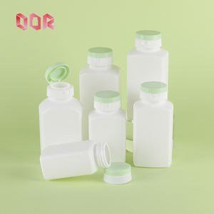 Top Brand Choice Square HDPE <b>Bottle</b> 120ml 300ml Pharmaceutical Grade Square <b>Pill</b> Container Pull Ring Cap Custom Color Vitamin - Product Image 6