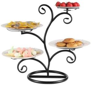 Soporte para Pastel de Lujo, Decorativo, de Metal, para Fiestas de Cumpleaños, para Restaurante, Hogar, Hotel, Uso Multifuncional - Product Image 5