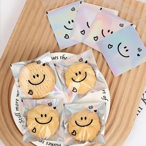 Bolsas Sellables Transparentes, Fundas <span class=keywords><strong>de</strong></span> Plástico Reutilizables OPP, Bolsas <span class=keywords><strong>de</strong></span> Celofán Autosellables para Fiestas, Dulces, Pastelería y Panadería - Product Image 3