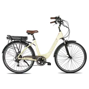 JOYKIE定制700C 36V合金银女士ebike 250W 500W电动自行车出售