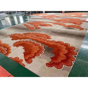 Handmade Thảm Và Thảm Nhà Máy Bán Buôn Tường Để Tường Thảm Handmade Tay Tufted Thảm Thảm - Product Image 4