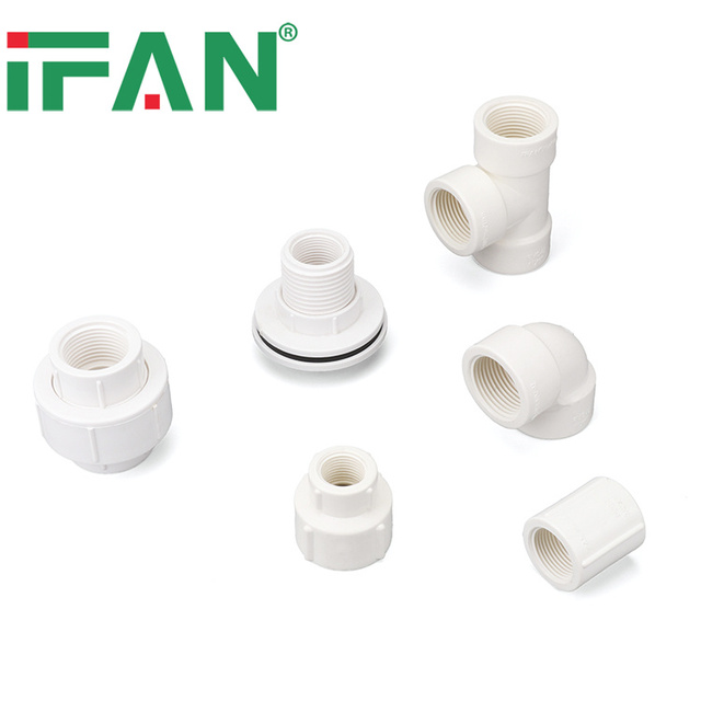 IFAN Water Supply PVC Water Pipe Fitting High Pressure UPVC Pipe Fittings Plastic Pipe Fittings
