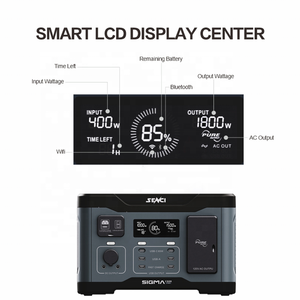 เครื่องจ่ายไฟฉุกเฉินสำหรับบ้าน 1500w 1152wh ความจุขนาดใหญ่ พร้อมพอร์ต AC สำหรับสำรองไฟ แบตเตอรี่ลิเธียมสำรองพลังงานแสงอาทิตย์สำหรับบ้าน รุ่น SC-2400 - Product Image 2