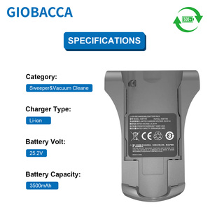 Batería de repuesto para aspiradora Shark XSBT750 XSBT700 IZ462H IZ463H IZ201 IZ251 IZ482H IZ483H - Product Image 2