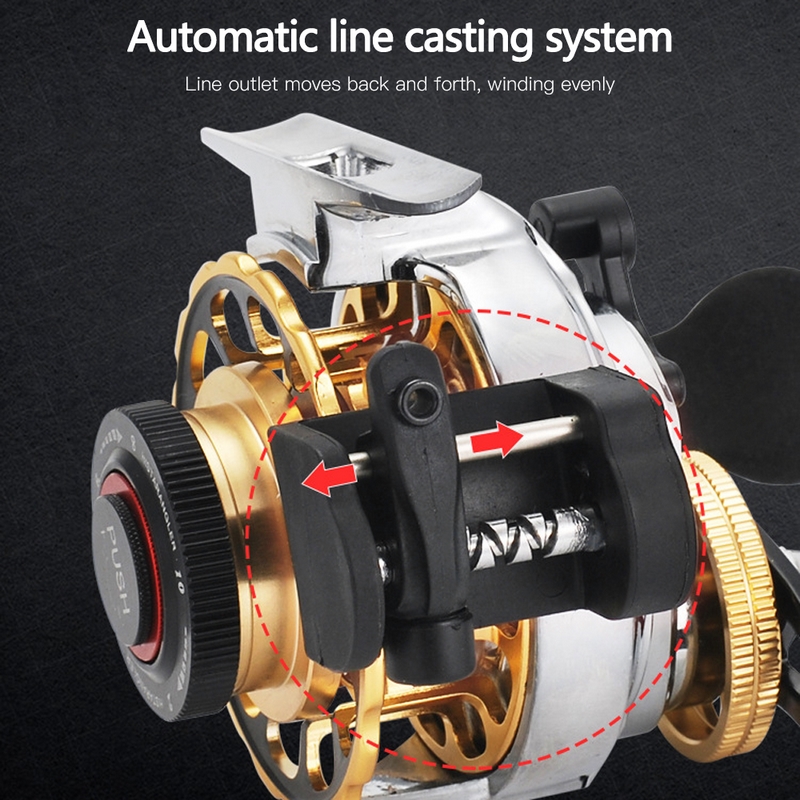 automatic line reel fish LIEKUN Electric Fishing Winder – LIEKUN-Shop boat docks Full Metal Trolling Fishing Reels