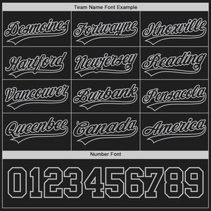 Camiseta de béisbol personalizada, negra y gris, con cuello en V, ropa deportiva unisex personalizada que absorbe la humedad - Product Image 4