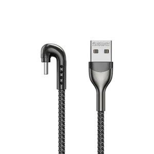 Remax Rc-177a Braided Fast Type C Games Charger Type C Usb C 180 Charging Date Cable