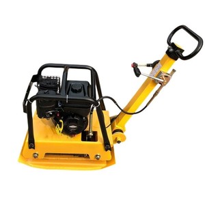 Xách tay cầm tay Xăng rung tấm <span class=keywords><strong>compactor</strong></span> đất <span class=keywords><strong>compactor</strong></span> động cơ bánh rung Trái Đất tấm lăn đẩy tấm tamping - Product Image 4