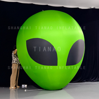 Personnalisable Gonflable Alien Cartoon Gonflable Visage Alien Gonflable Tête Alien pour Publicité Événements Décoration