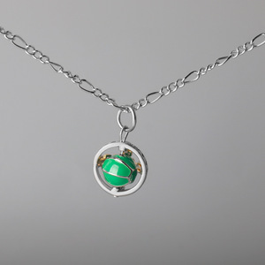 Collier Anime Steel Ball Run Gyro Julius Caesar Zeppeli Cosplay Unisex Ball Pendant Choker Jewelry Styles - Product Image 3