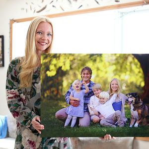 Impresión en Lienzo Personalizada con Impresión UV para Bodas, Imprime tus Fotos, Collage, Lienzo Enmarcado en Madera, Uso en Interiores, Arte Fotográfico, Pintura Mural - Product Image 4