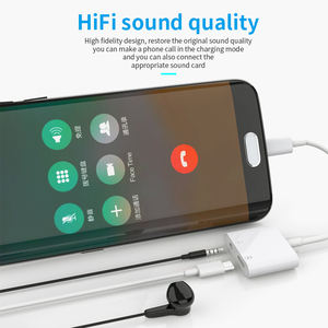 Adaptateur Audio Usb C de haute qualité Type c à prise Audio 3.5mm et adaptateur de charge <span class=keywords><strong>convertisseur</strong></span> de casque pour ordinateur portable Iphone15 Samsung - Product Image 4