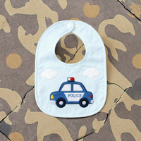 Bavoirs pour bébé imperméables en TPR.EVA à 4 couches, écologiques, antibactériens, teints, lavables, nouveau design, motif de dessin animé pour enfant