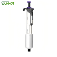 Conception colorée de pipette mécanique entièrement autoclavable de HiPette pour l'identification facile